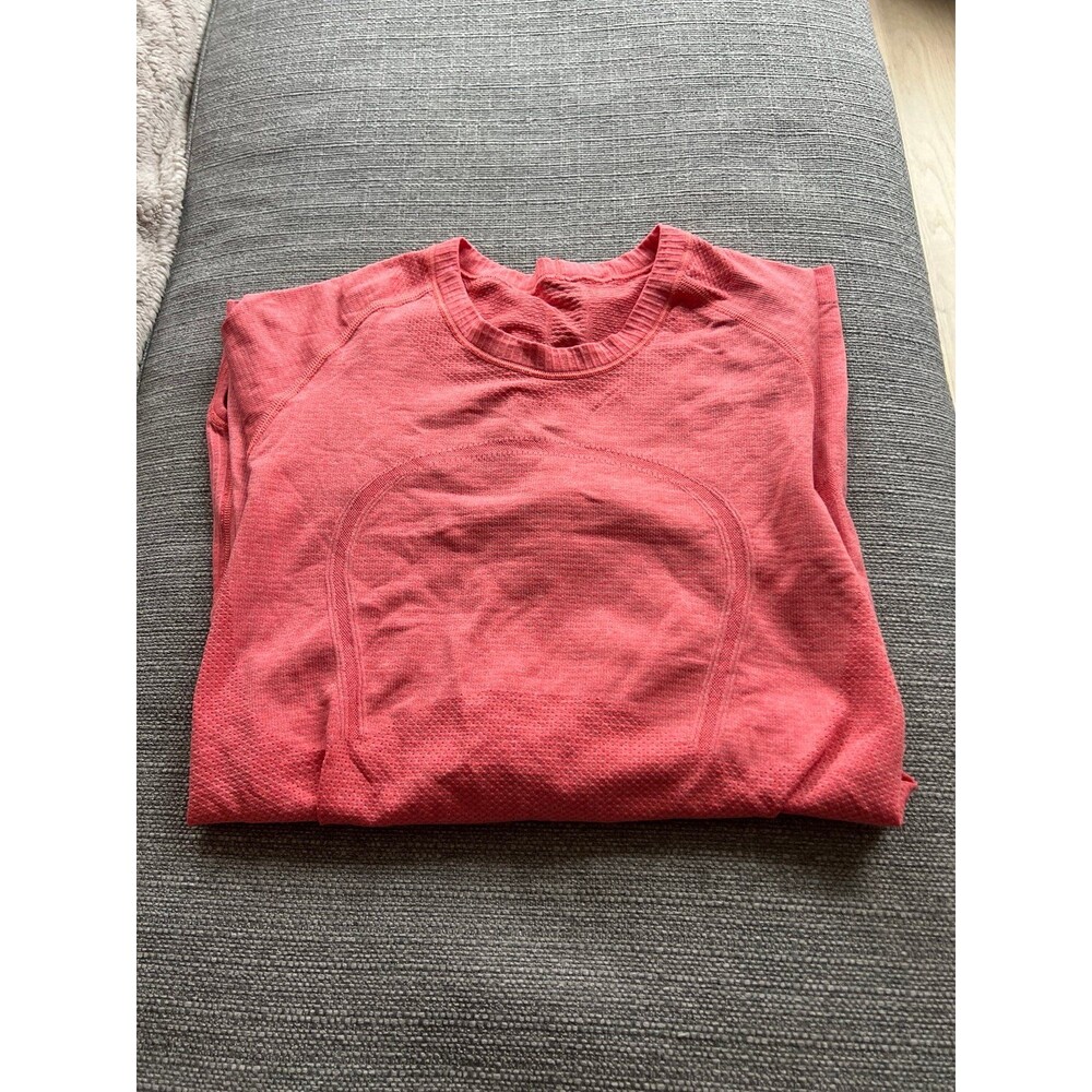 Lululemon Swiftly Tech Long Sleeve Coral